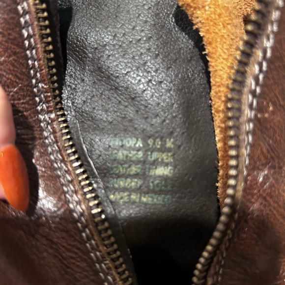 Steve Madden Combat Boots in Brown - Picture 4 of 9